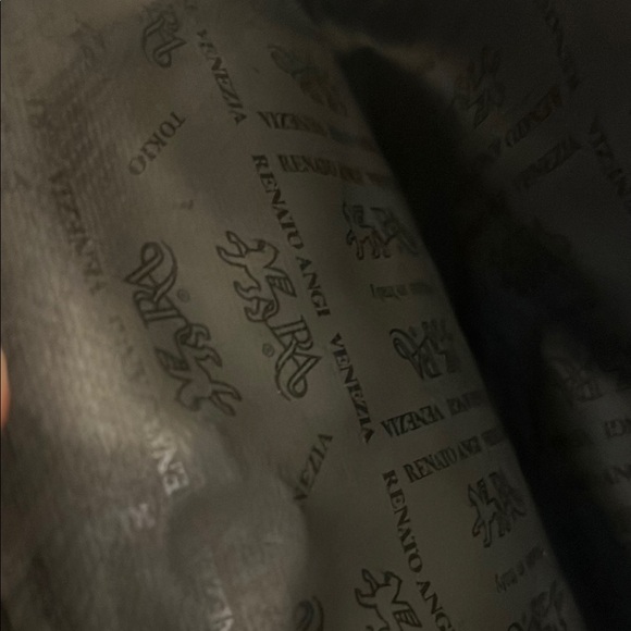 Renato Angi Black Leather Mini Backpack - Picture 9 of 16